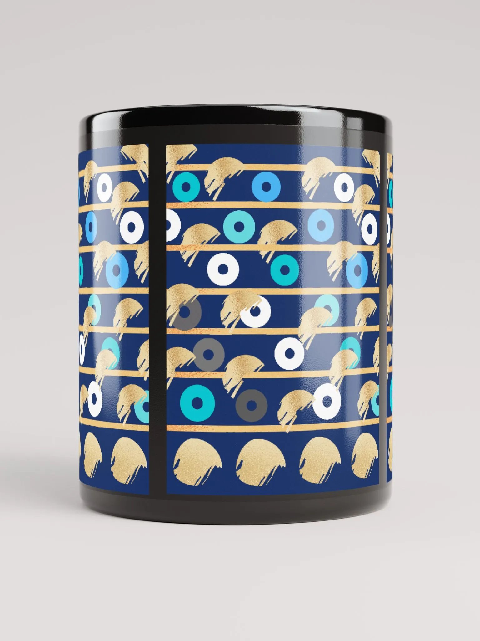 JoBeth Nautical ⚓ Black Glossy Mug product image (9)