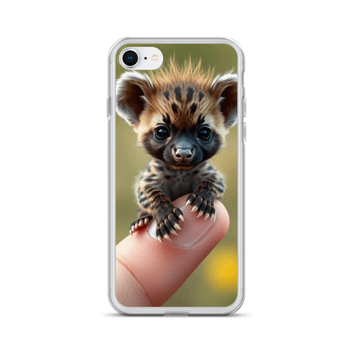 Tiny Wild Hyena iPhone Clear Case product image (24)
