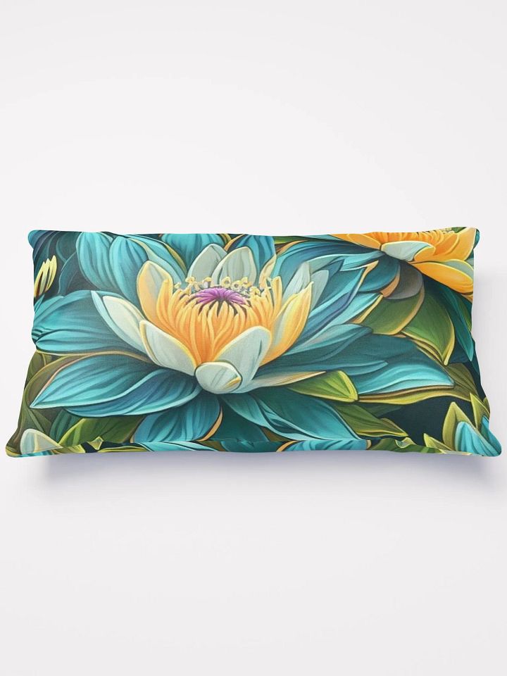 Lotus blue coussin/pillow product image (2)