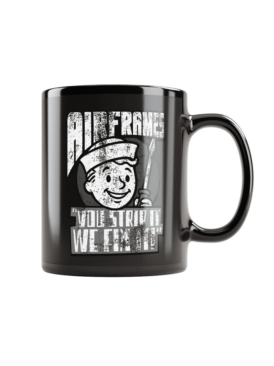 "AIRFRAMES: Strip it 2" Vinatge Mug product image (1)