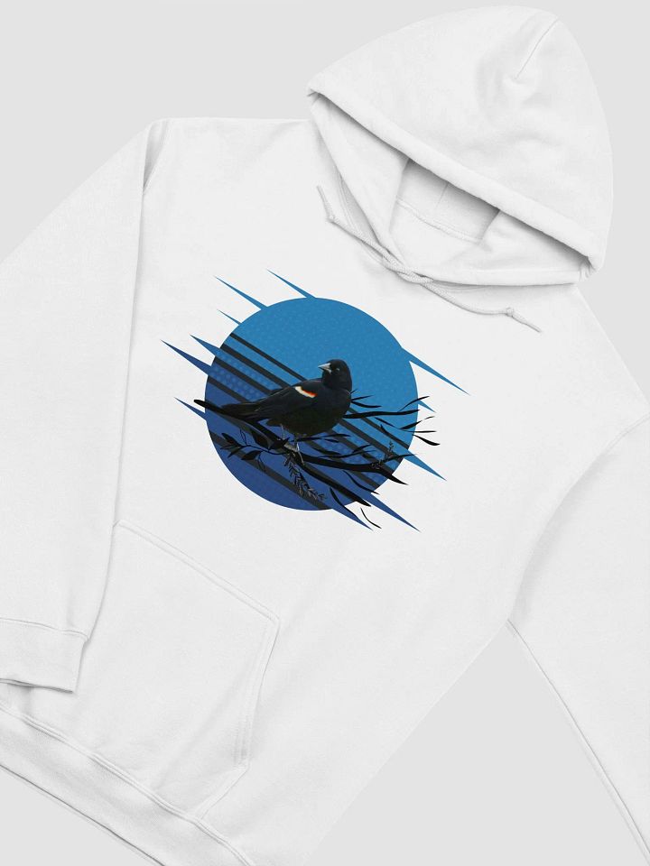 Red Winged Blackbird Wildlife Photography Hoodie product image (2)