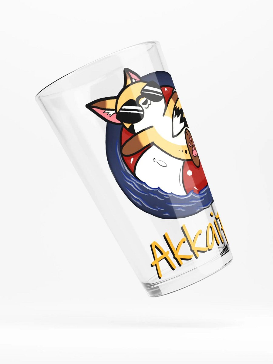 Fox Pool Pint Glass product image (4)