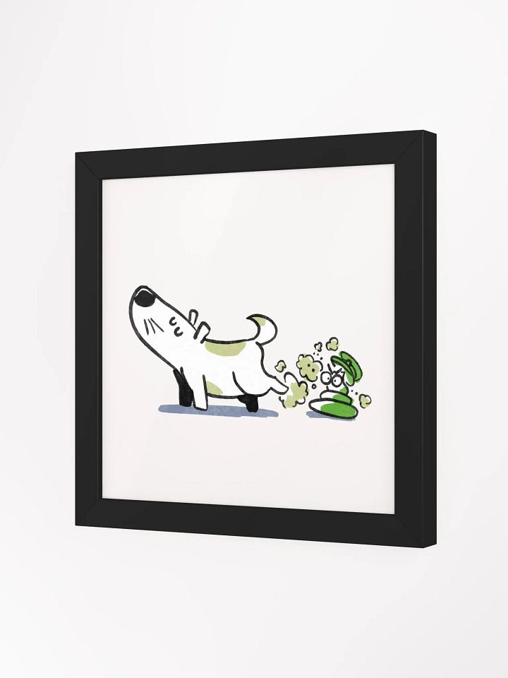 Just a Pup Poop | Frame Matte Poster product image (21)
