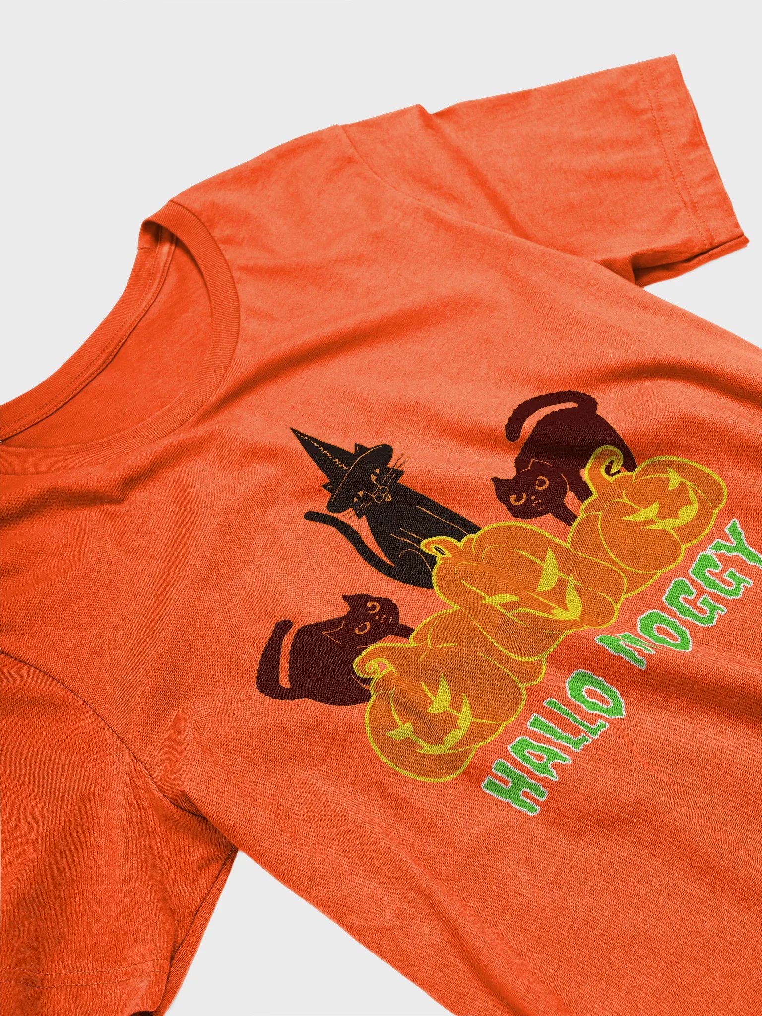 Hallo Moggy Halloween T-Shirt product image (2)