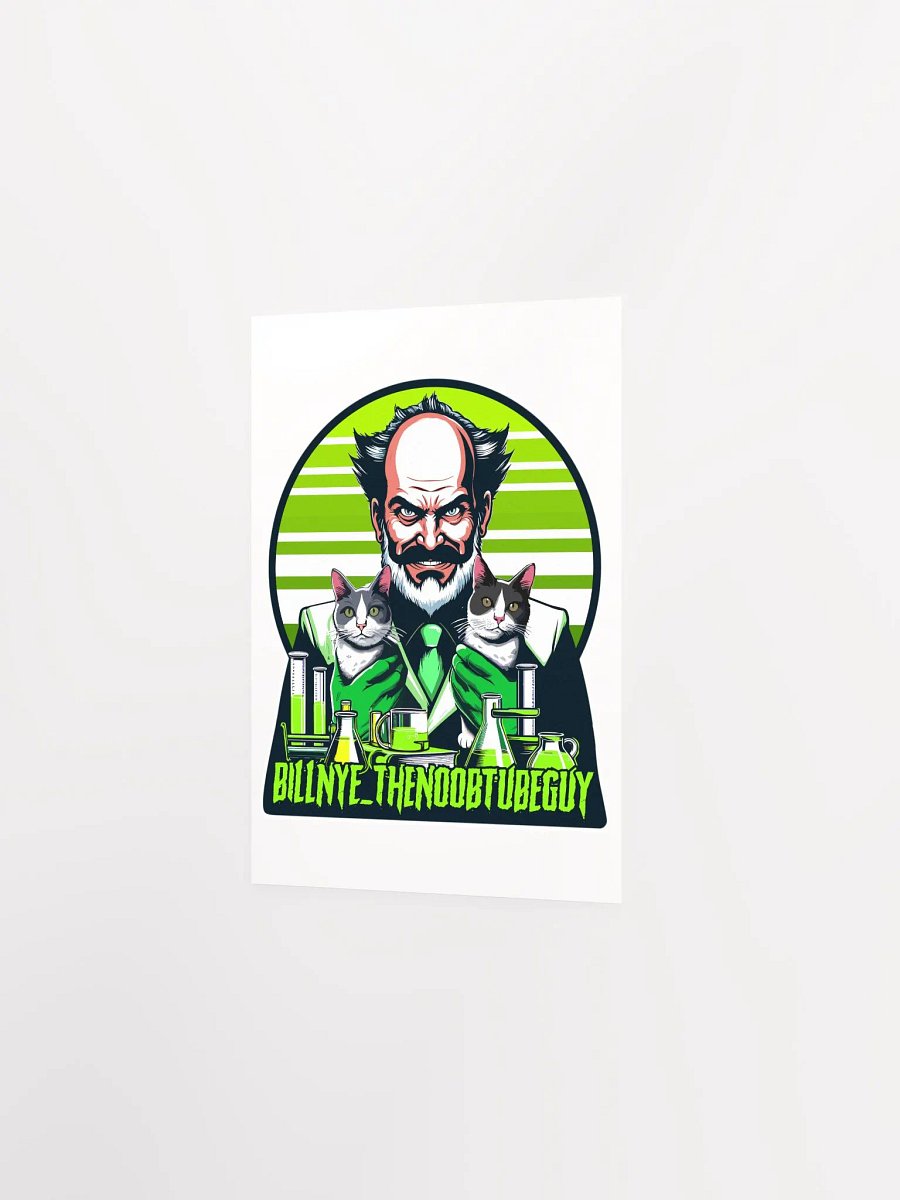 Bill Nye Cat Logo Poster product image (18)