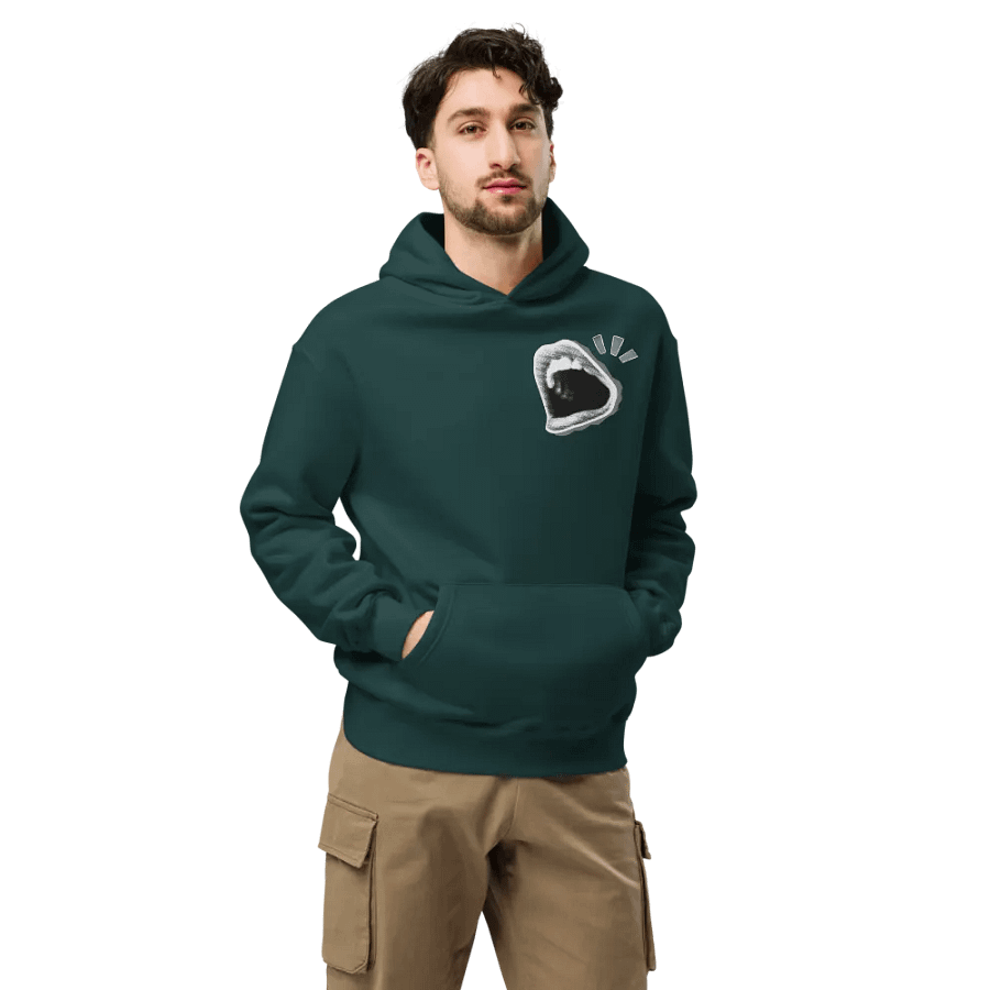 Let my raw energy oversized fit hoodie product image (10)
