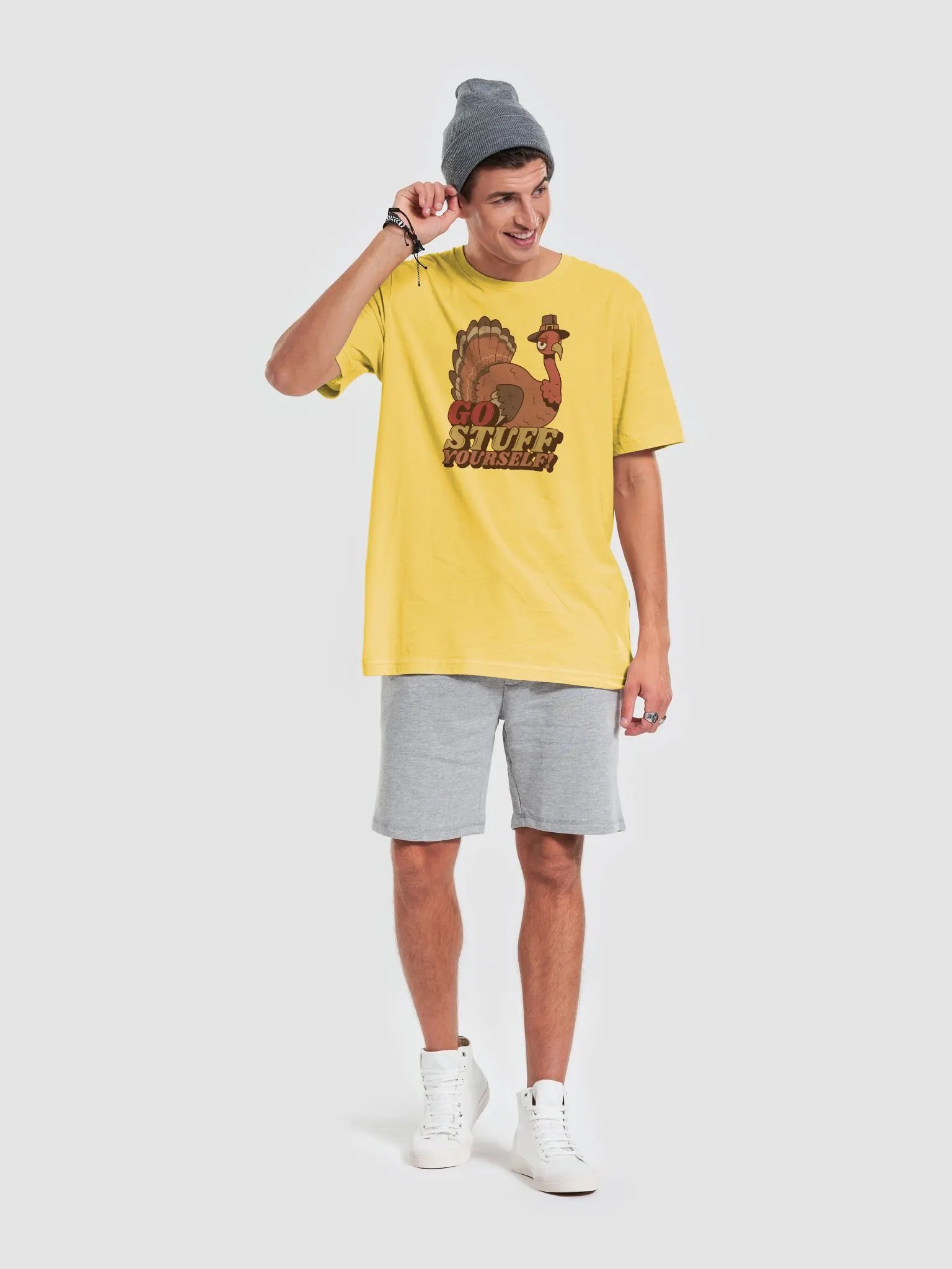 Go Stuff Yourself Turkey Premium T-shirt product image (6)