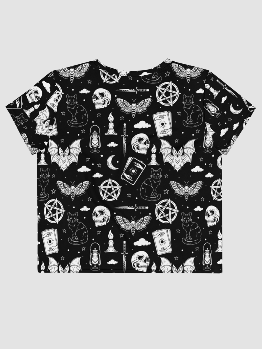 Resting Witch Face - Crop Tee product image (2)