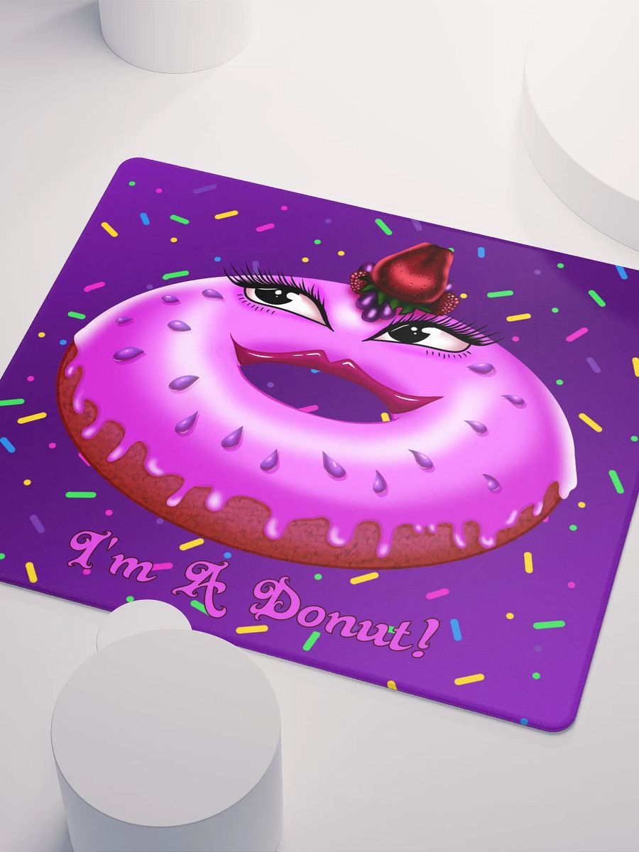 I'm A Donut Girl Gaming Mousepad product image (3)