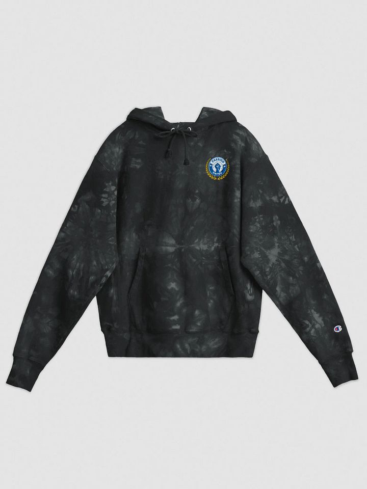 Champion Tie-Dye Logo Hoodie (black, crimson, navy) product image (3)