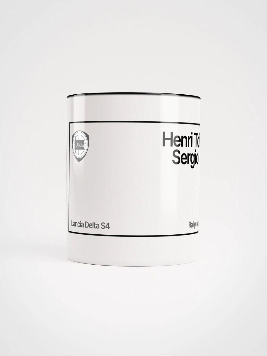 Ceramic Mug / Henri Toivonen / Rallye Monte-Carlo 1986 Number 7 product image (5)