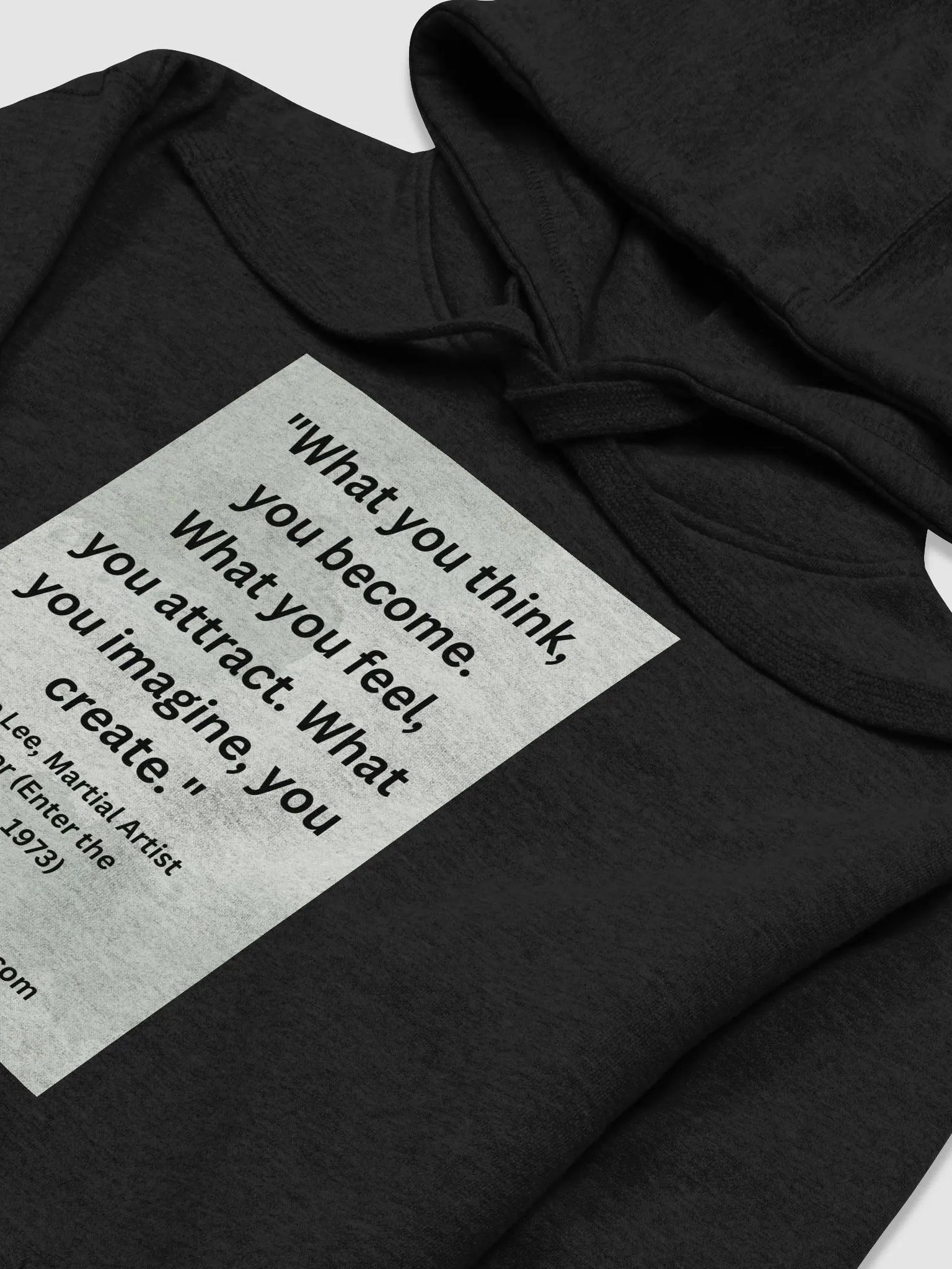 "What you think, you become. What you feel, you attract. What you imagine, you create." HOODIE product image (3)