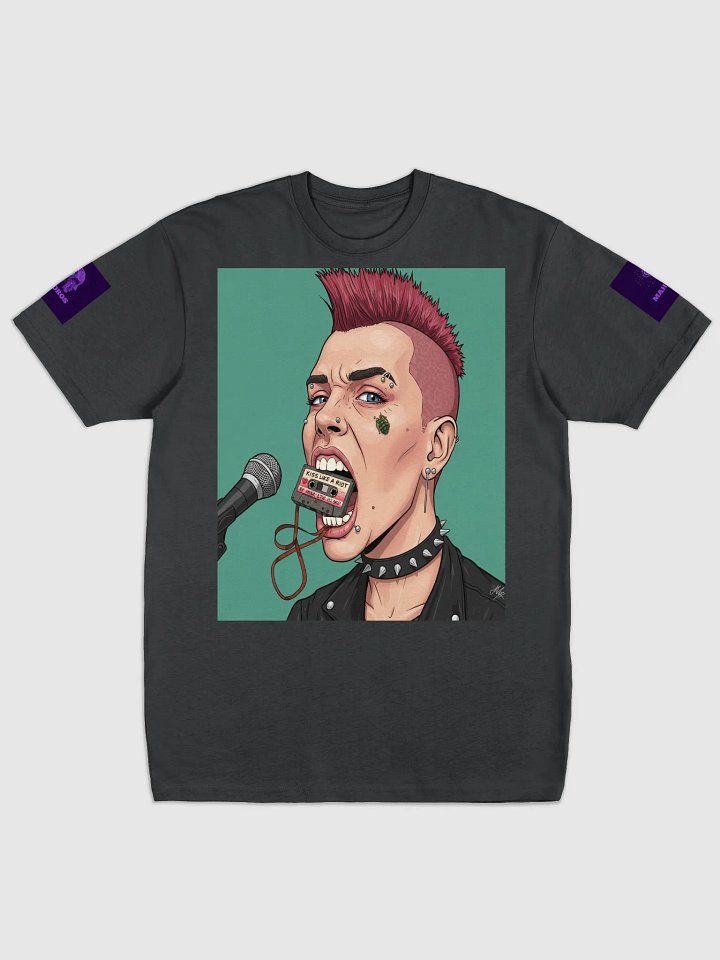 Mahoros Kiss Like a Riot T-shirt product image (2)