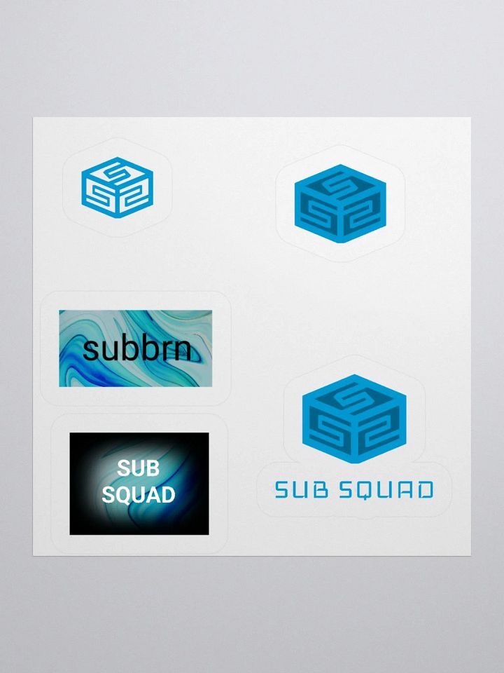 Sub Squad Official Stickers product image (1)
