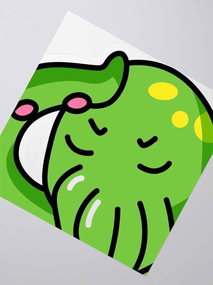 Cthulhu Face Palm Emote Sticker product image (2)