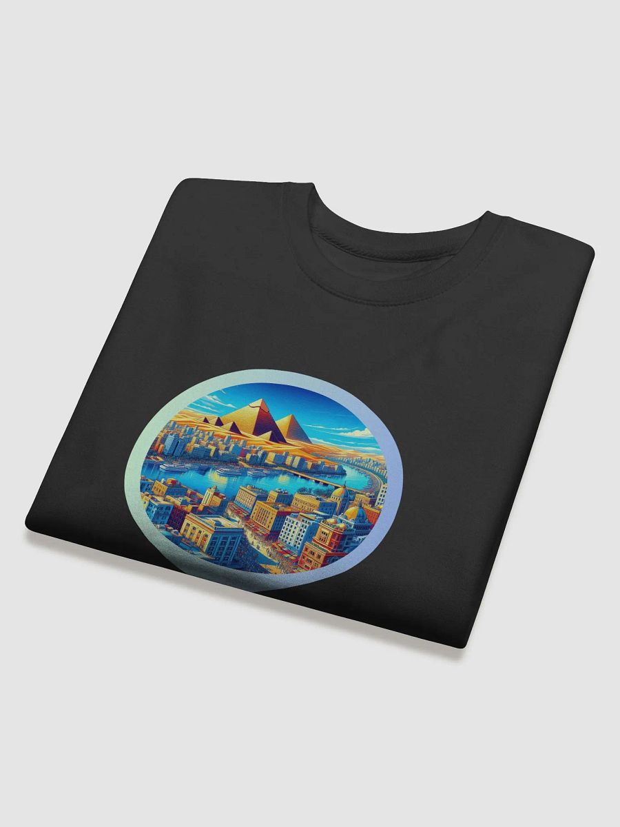Urban Mirage Premium Sweatshirt | AI Design: Future Vision of Cairo product image (4)