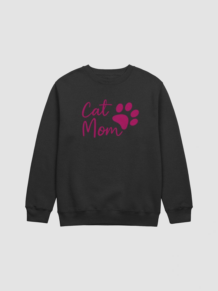 Best Cat Mom Ever Sweatshirt | Heartfelt Gift for Pet Moms | Cozy Cat Lover Pullover product image (1)