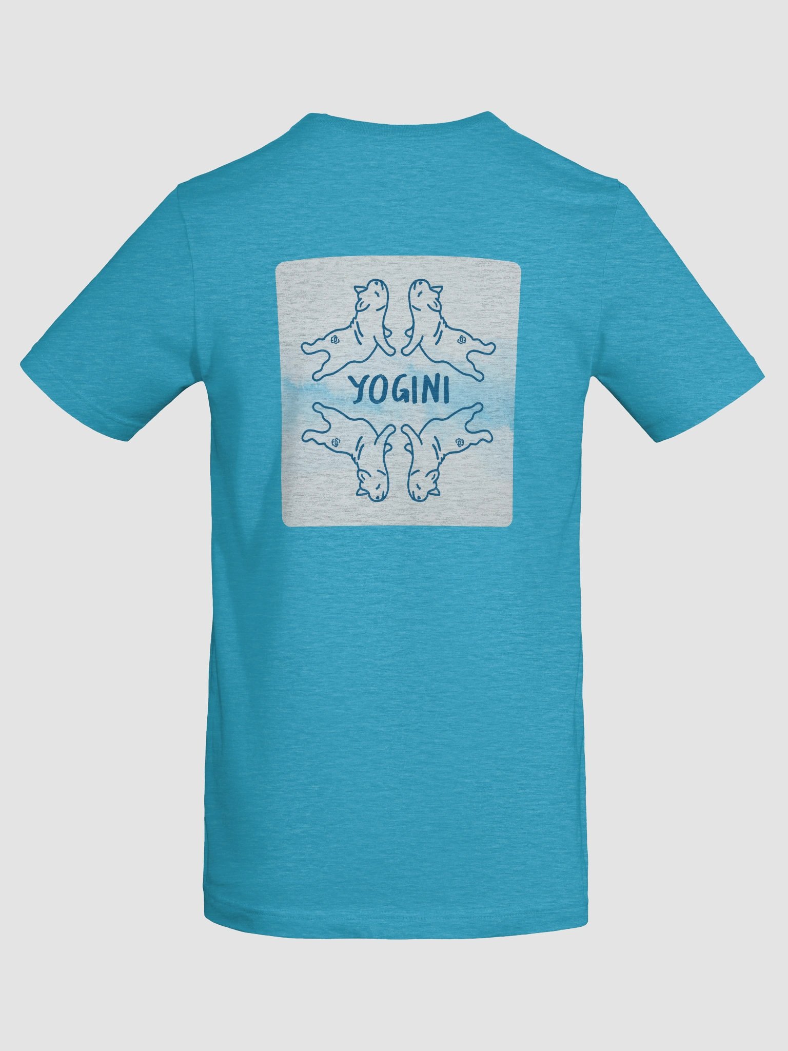 Yogini Quad Blue (Unisex Tee) product image (1)