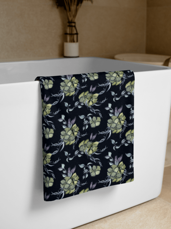 Gothic Flower | Beach Towel product image (3)