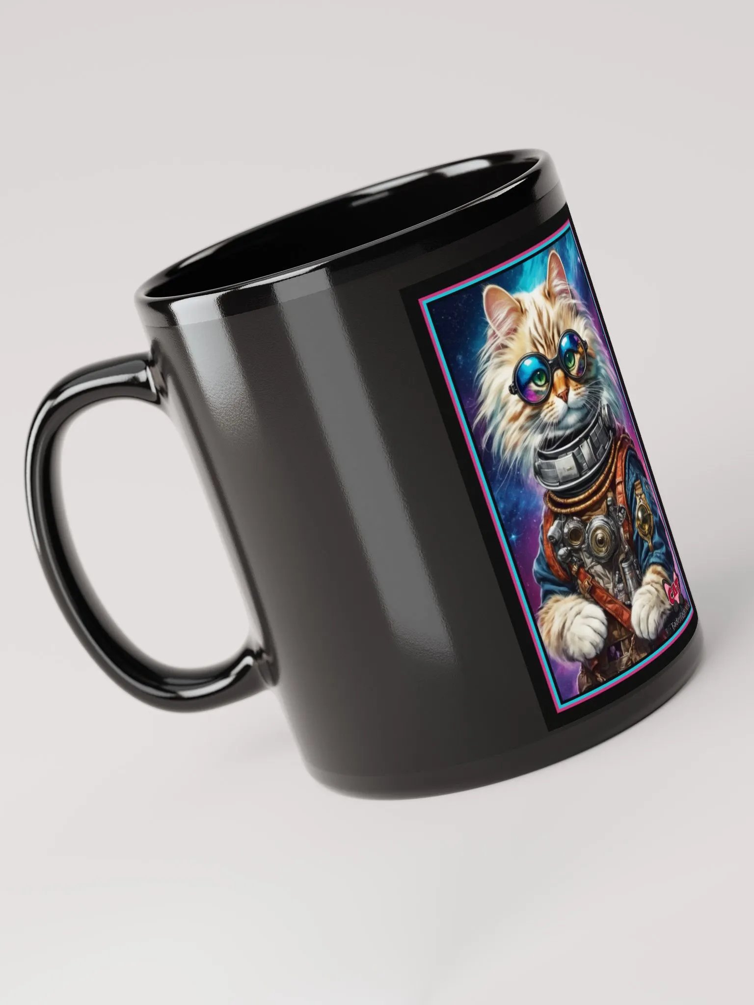 Space Pirate Cat mug 2 designs product image (3)