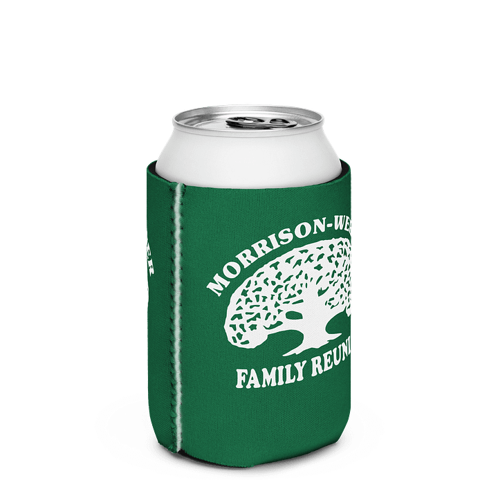 "Morrison-Werner Family Tree" Can Coozie (Green) product image (2)