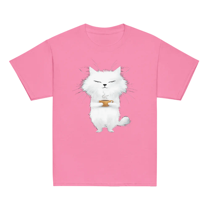Pawsitively Content Kitty Tee product image (1)