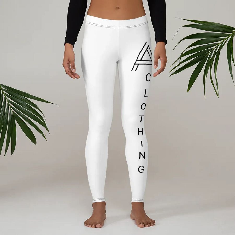 White AJ leggings product image (3)