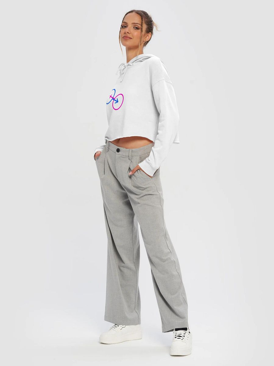 Traditional Is The Normal Symbol Cropped Hoodie product image (5)