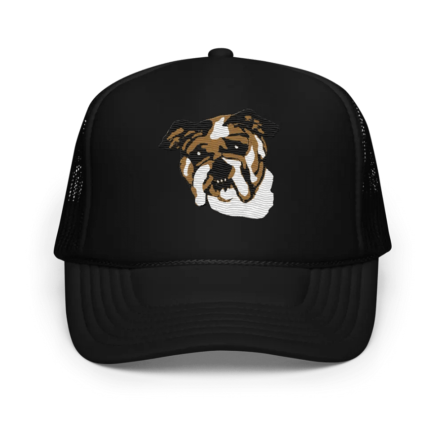 Bulldog Dreams Foam Trucker Hat product image (1)