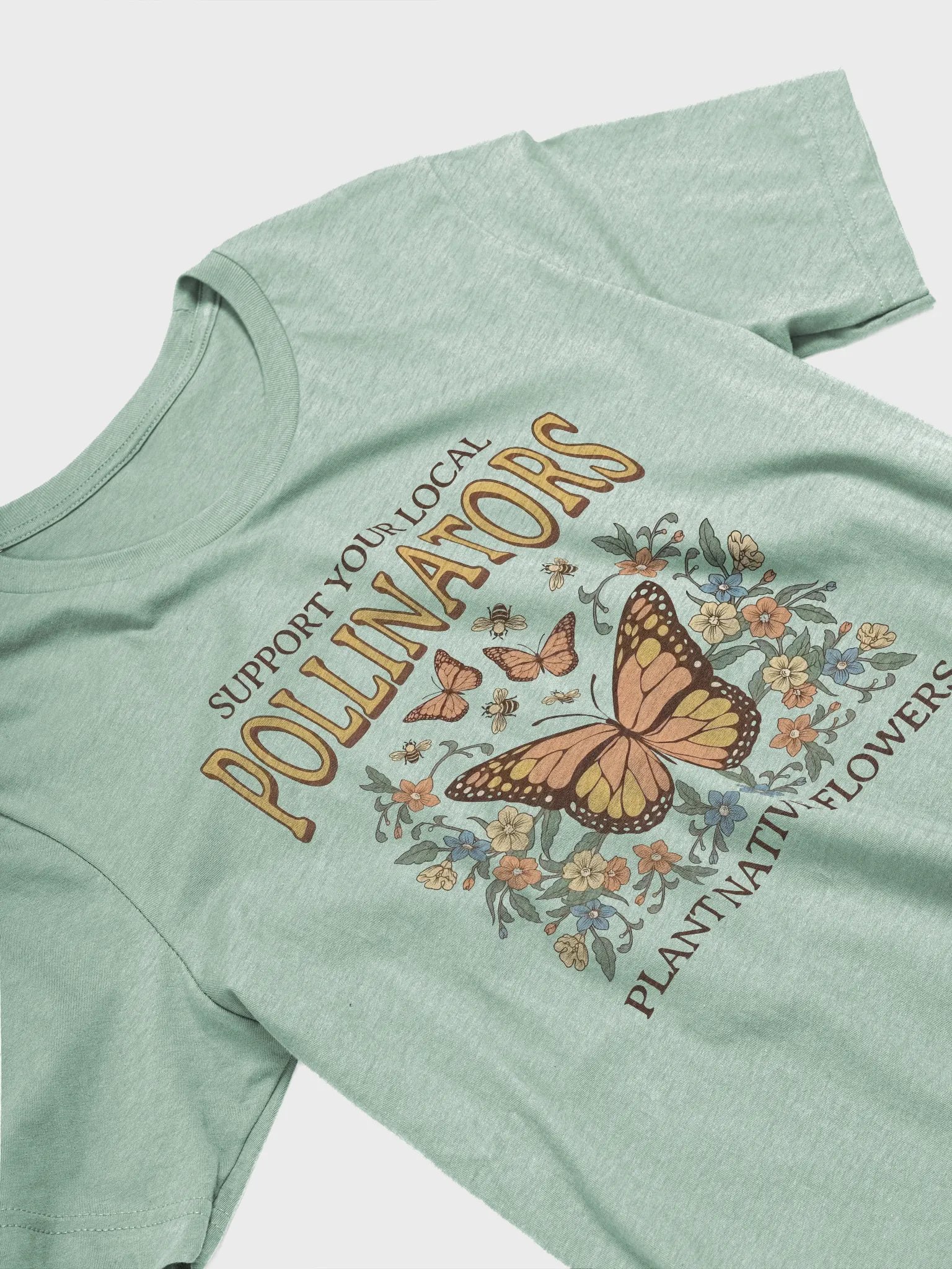 Native Pollinators Support Tee product image (15)