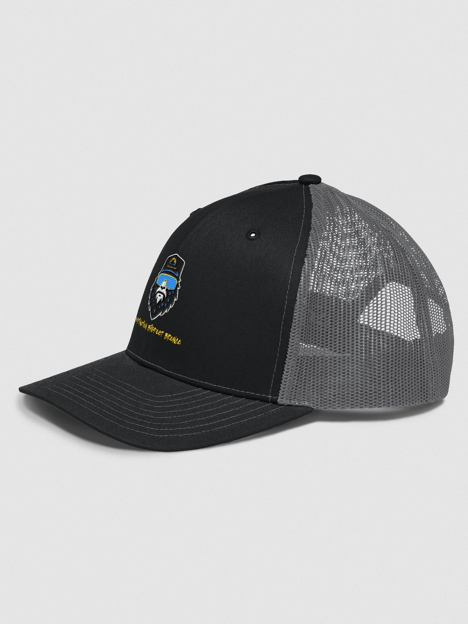 Destination Bigfoot Bronco Bigfoot Logo Original Two-Tone Trucker Cap (Multiple Colors Available) product image (2)