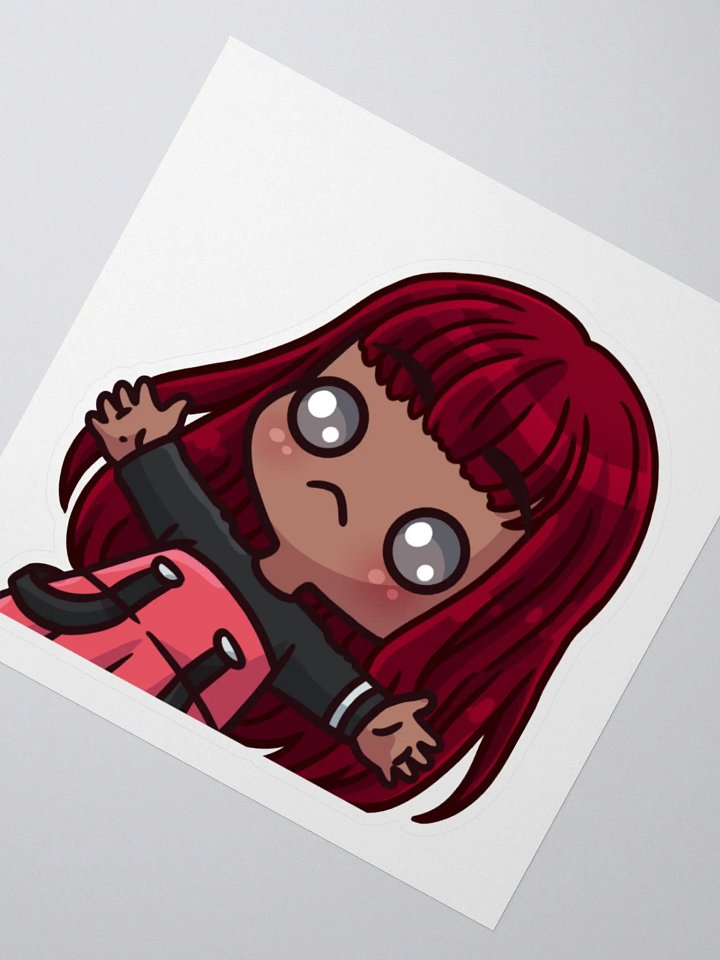 TweedleLiras Lost Kisscut Sticker product image (2)