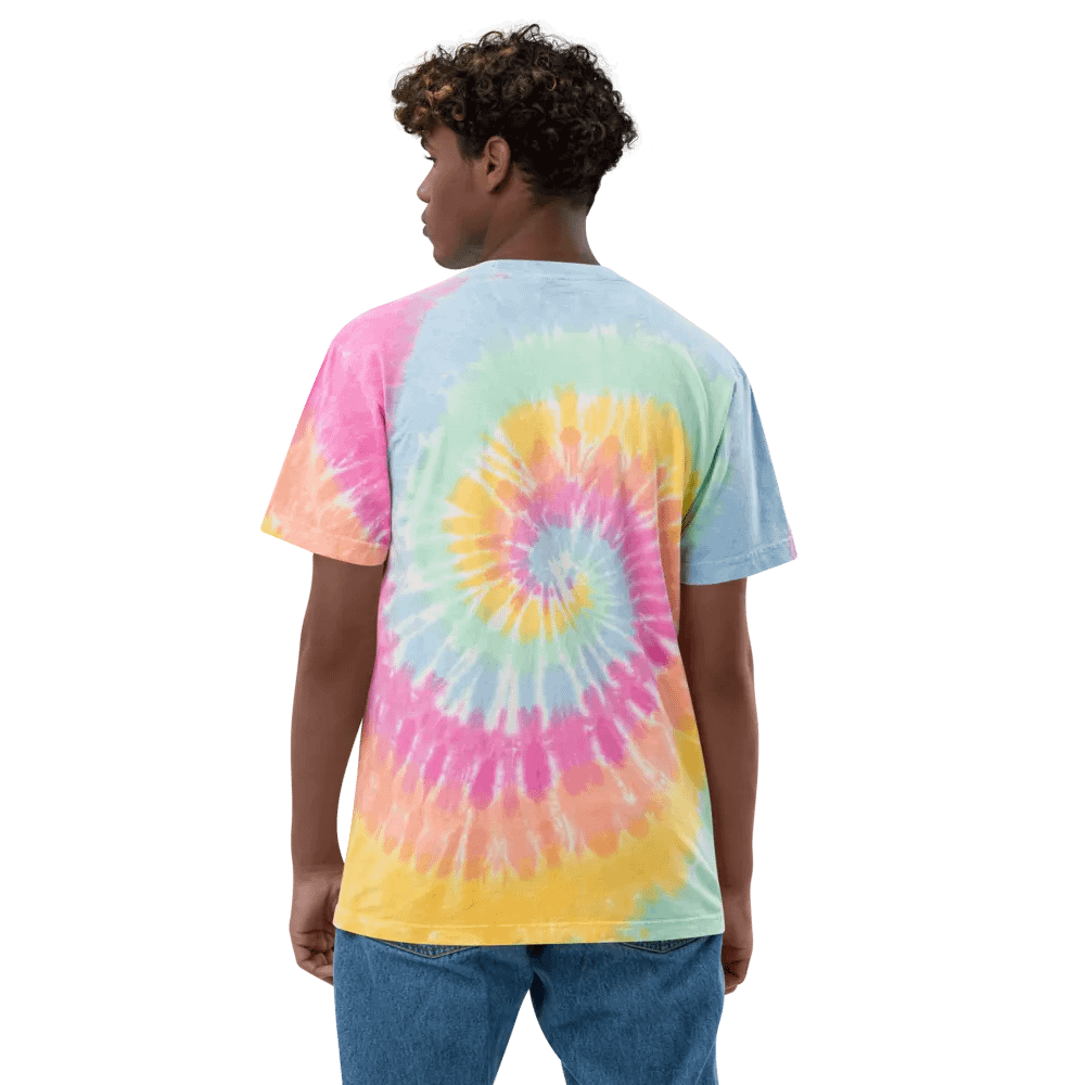 It'll Be Fine Tie Dye Tee - pastel (embroidered) product image (8)