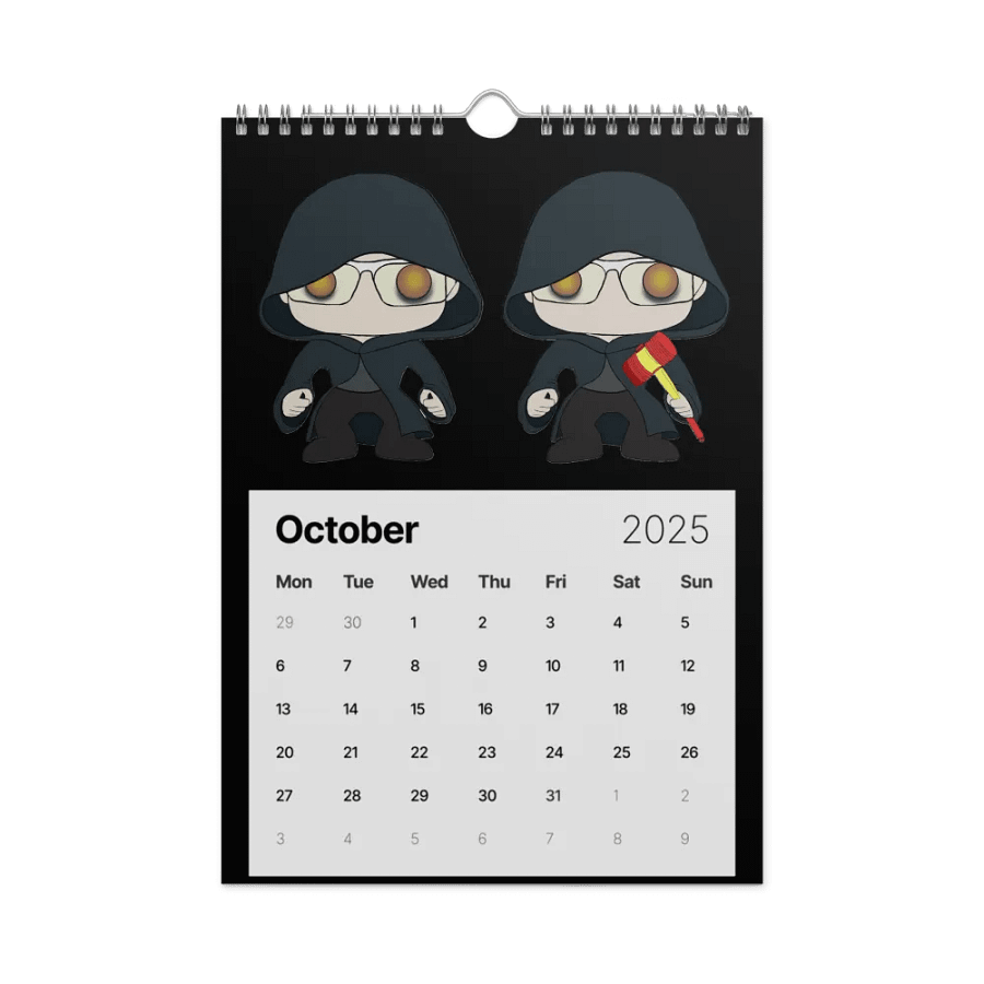 2025 Dorn Geek Calendar product image (12)