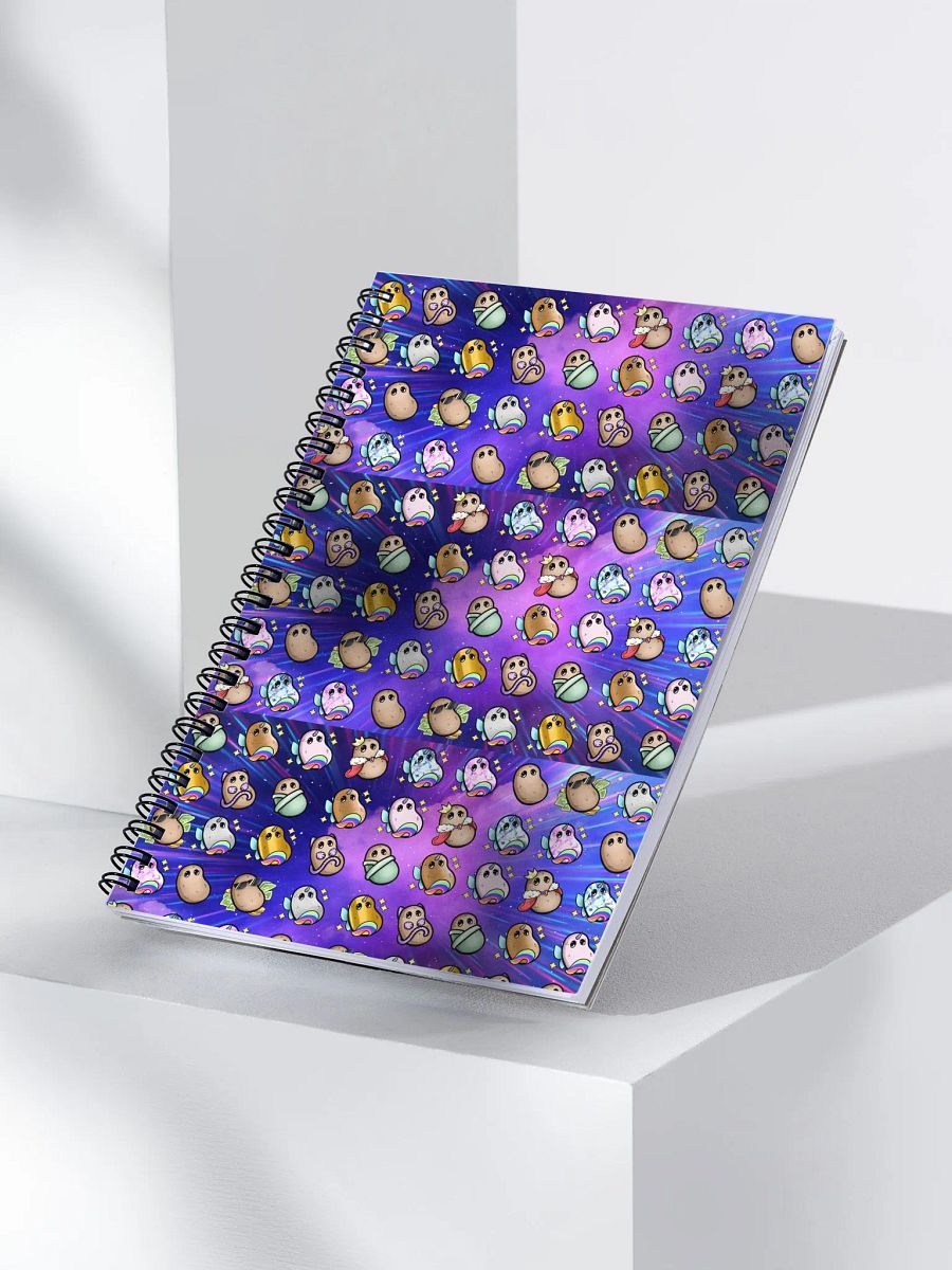 ''Patates intergalactiques'' Cahier à spirale product image (3)