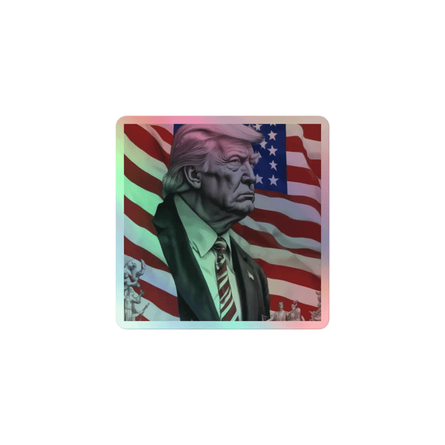 Overseer of Peace Holographic Sticker product image (1)