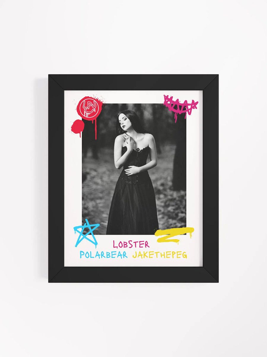 Framed Goth Graffiti Print product image (118)