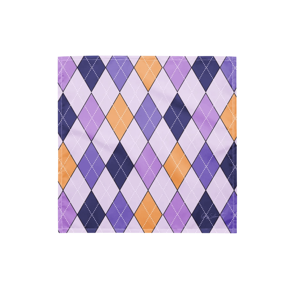 Argyle Dream Bandana product image (1)