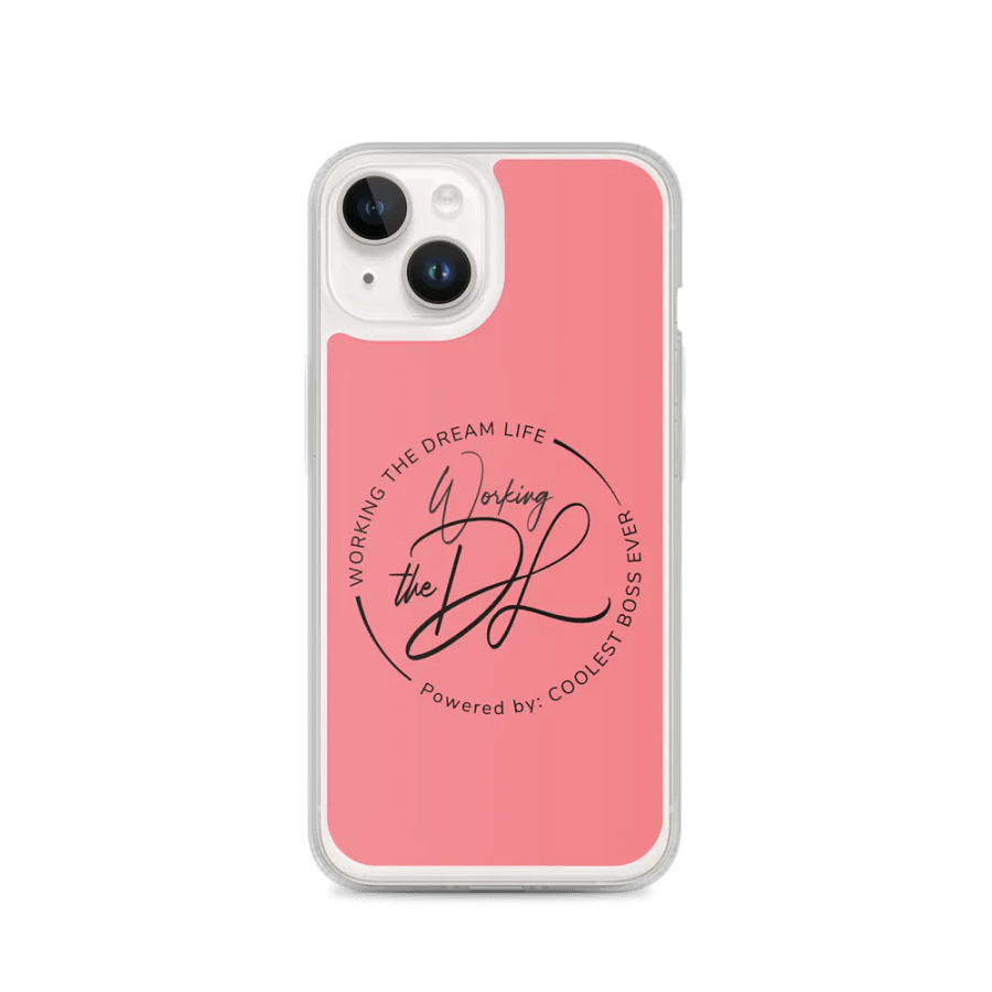 Pink MagSafe® Clear Case for iPhone® For iPhone 14 - 16 pro max – Coolest Boss Ever | Sleek, Protective & Leadership-Ready product image (17)