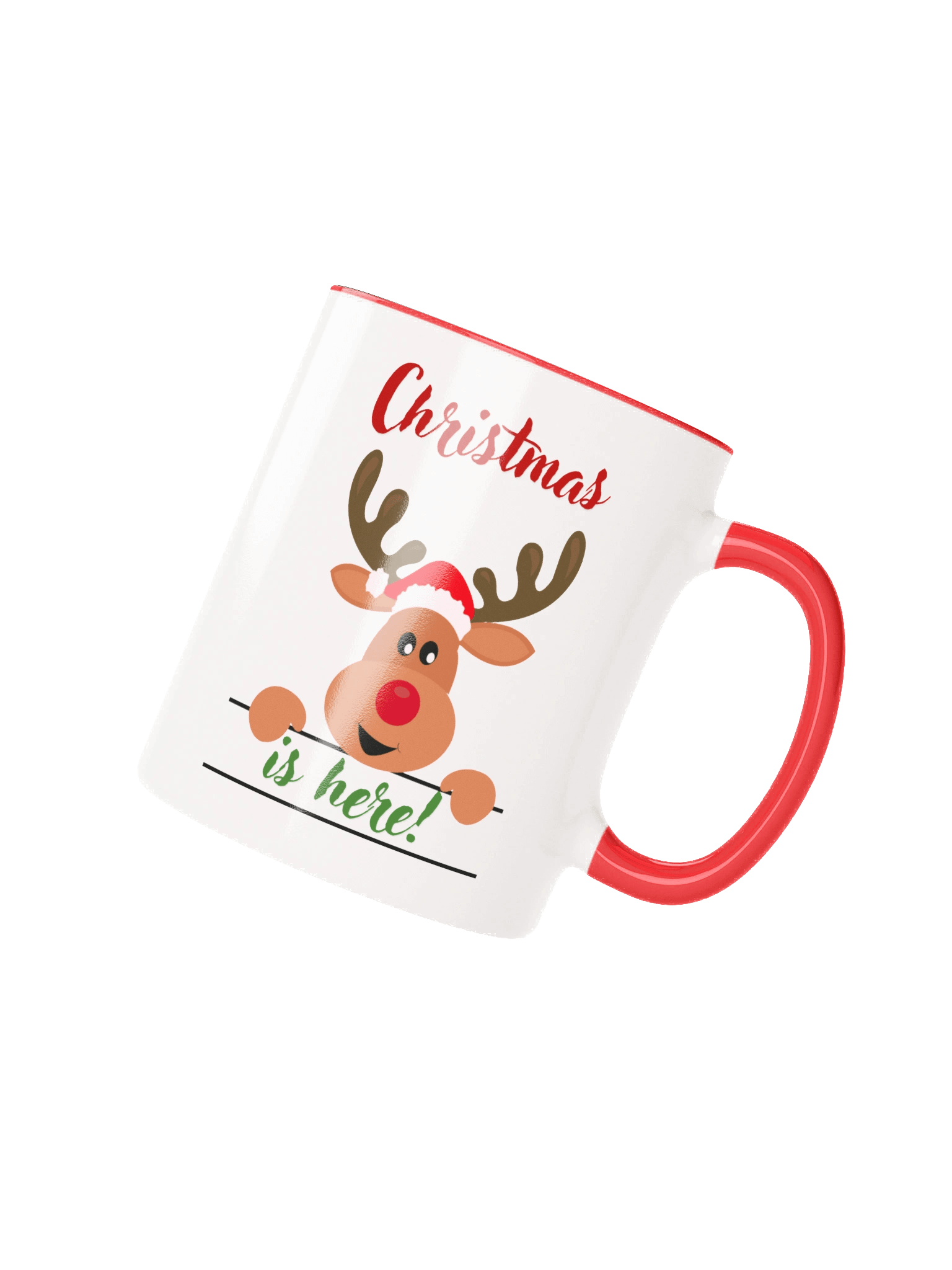 Festive Reindeer Christmas Mug product image (2)