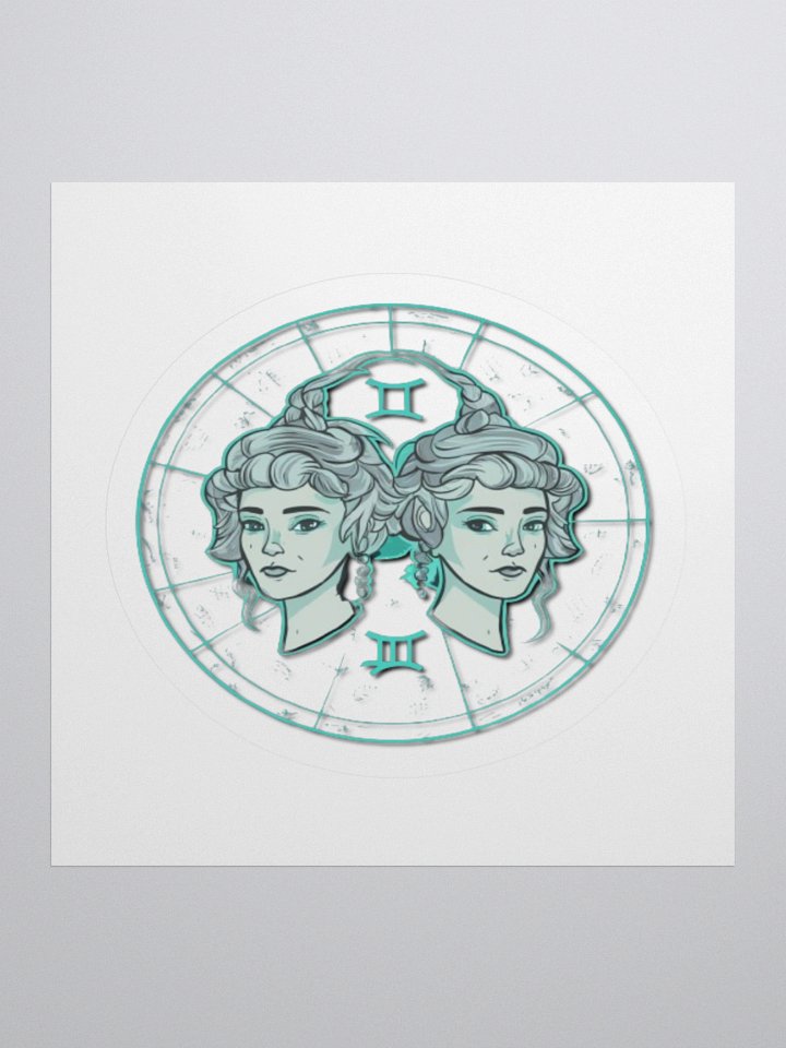 Gemini Kiss-Cut Sticker product image (2)