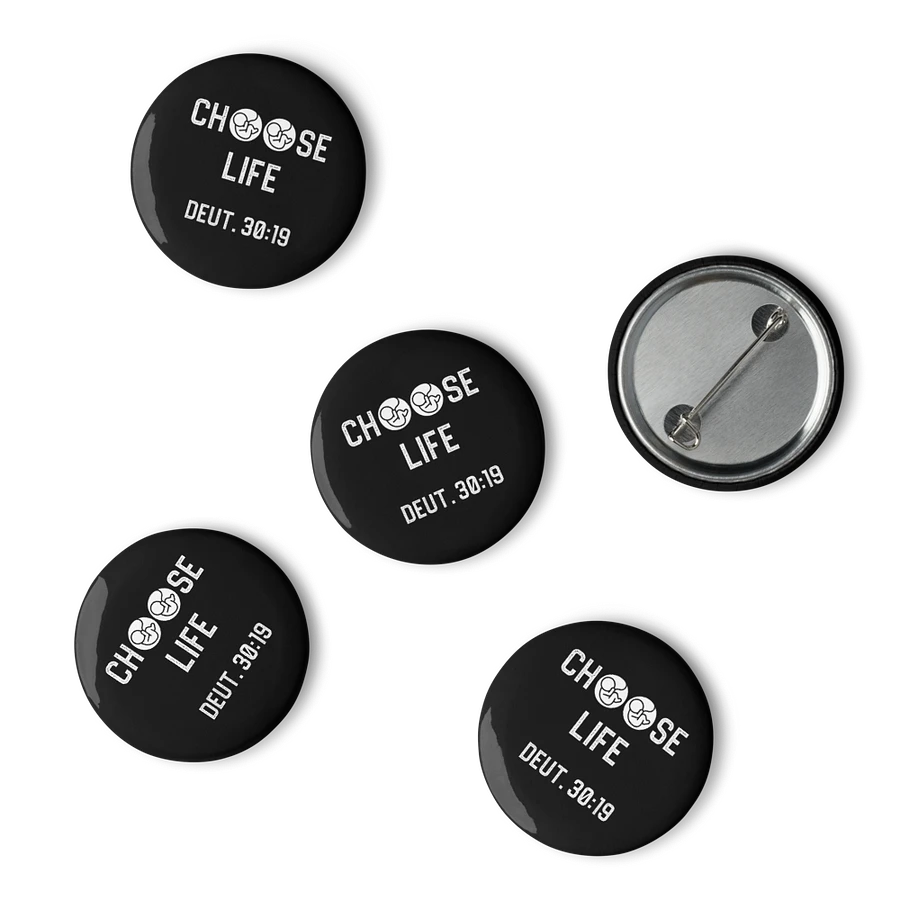 Choose Life Pin Set: Black product image (4)