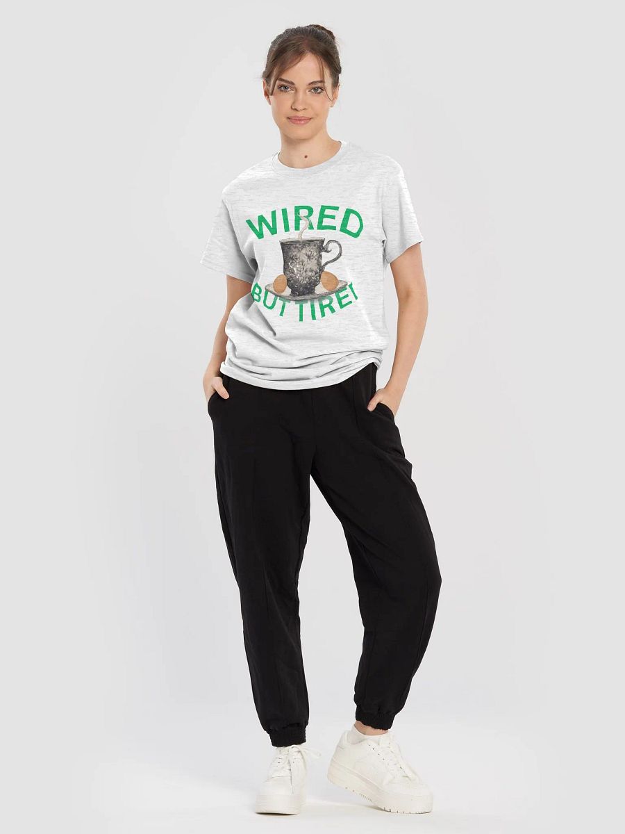 Wired But Tired Teacup Heavyweight T-Shirt product image (54)