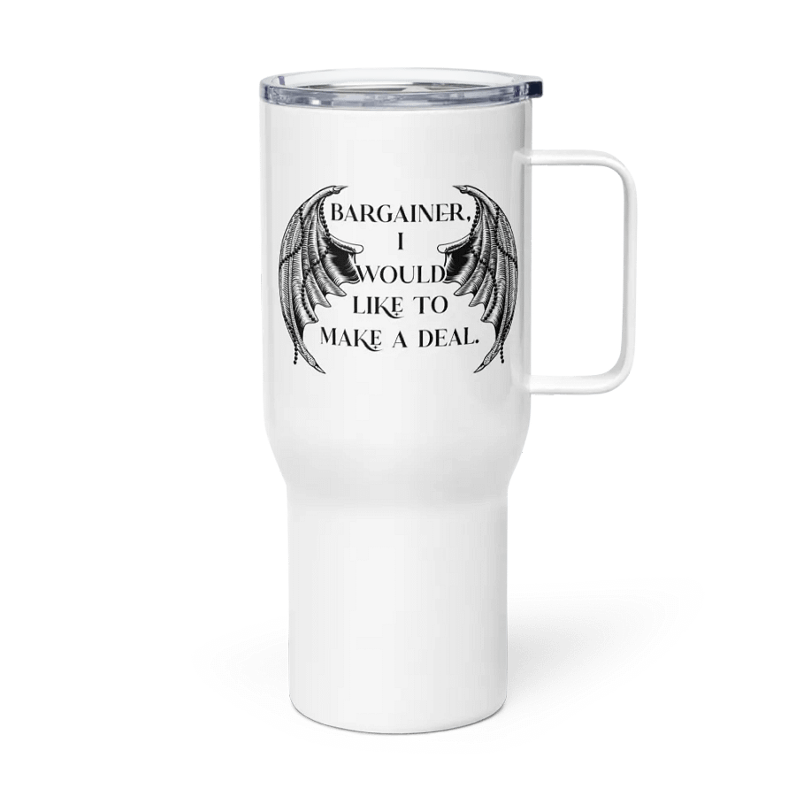 Bargainer Calling Card Travel Mug product image (4)