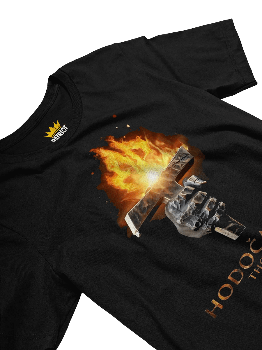 Crowned Distressed Logo T-Shirt Thompson Hodočasnik product image (3)