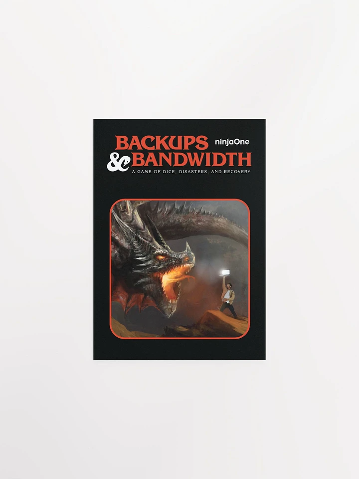NinjaOne Backups & Bandwidth 2023 - Poster product image (1)