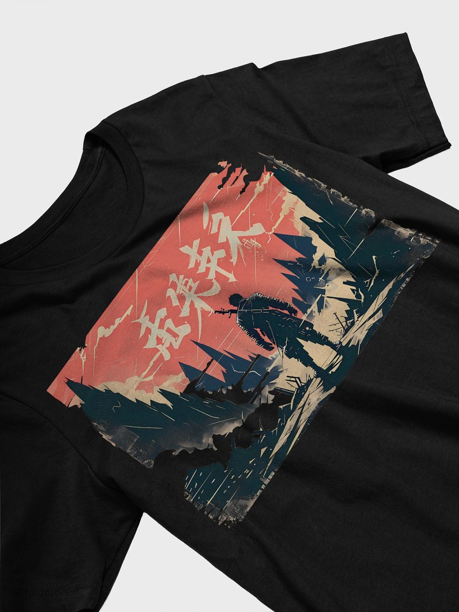 Epic Fantasy Warrior Art - Vibrant Mountain Landscape Soft T-Shirt product image (28)