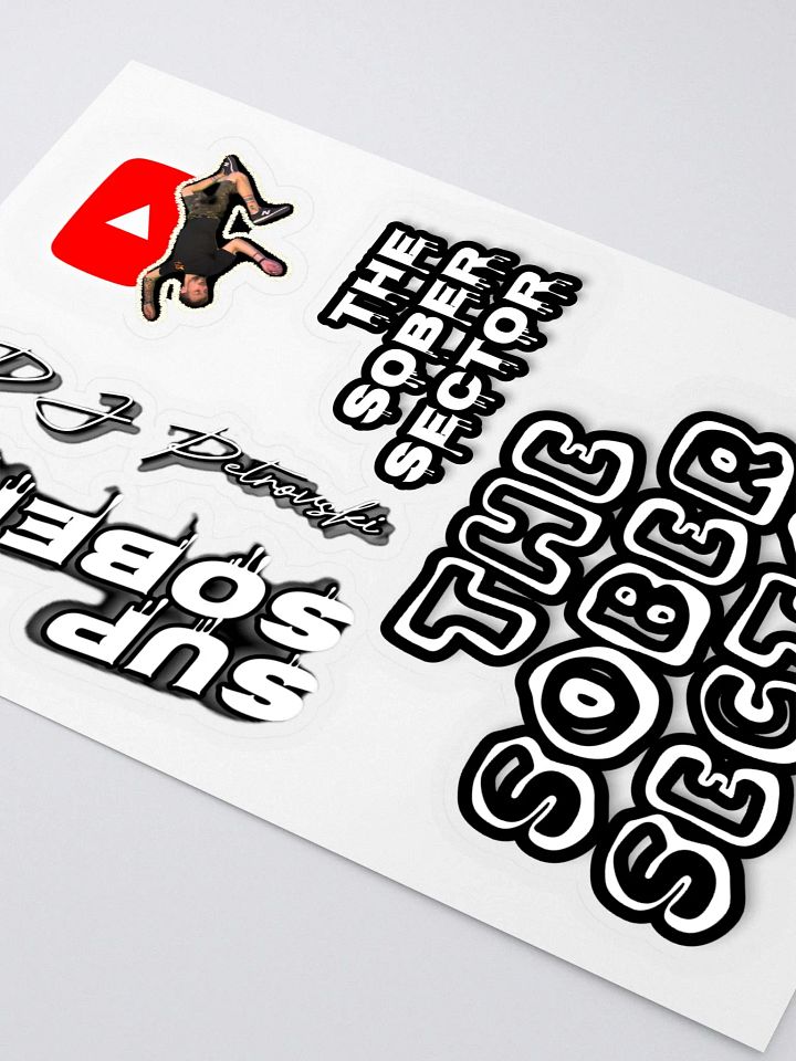 Sober Sector Sticket Sheet product image (2)