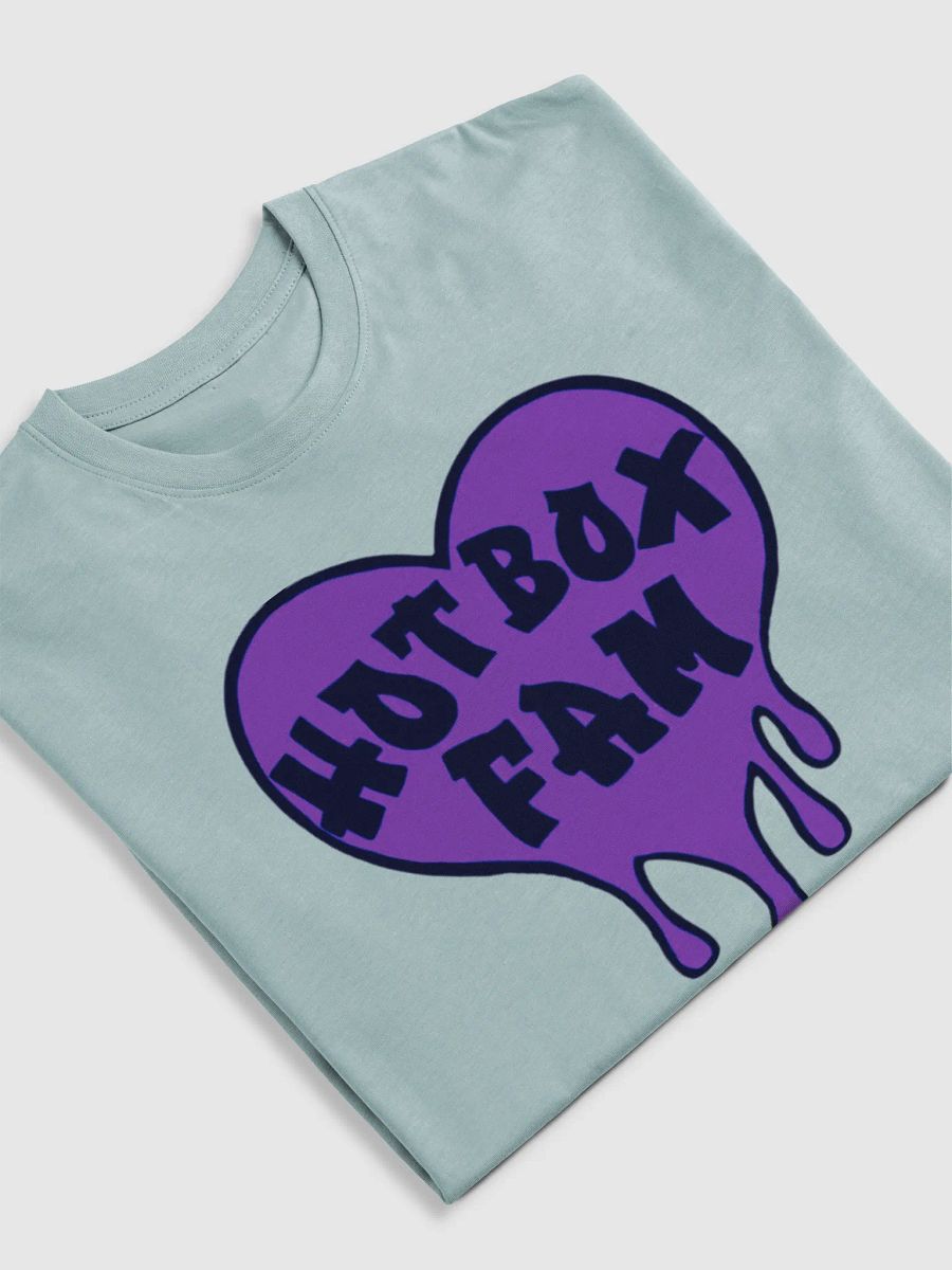 UNISEX HOT BOX FAM SOLID DARK PURPLE LOGO TEE product image (31)