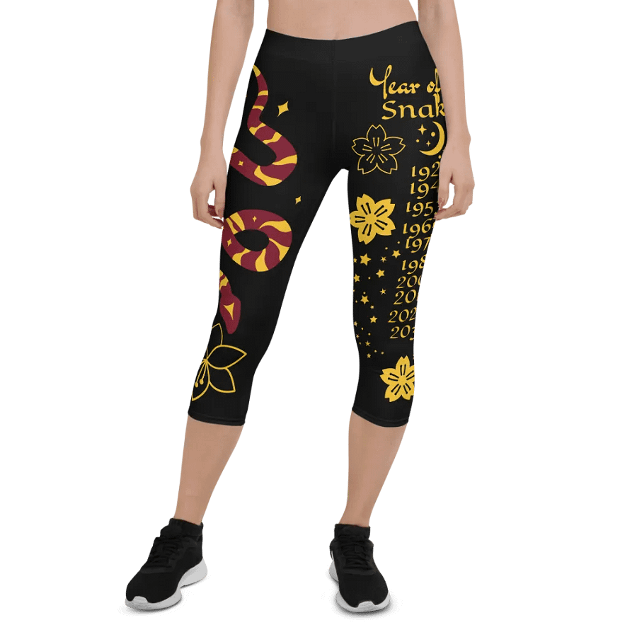 Year of the Snake Capri Legging product image (1)